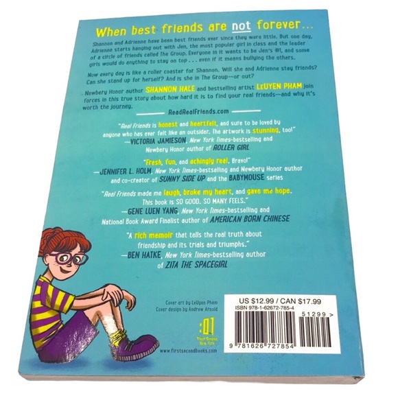 Real Friends book by Shannon Hale and LeUyen Pham - Picture 6 of 9